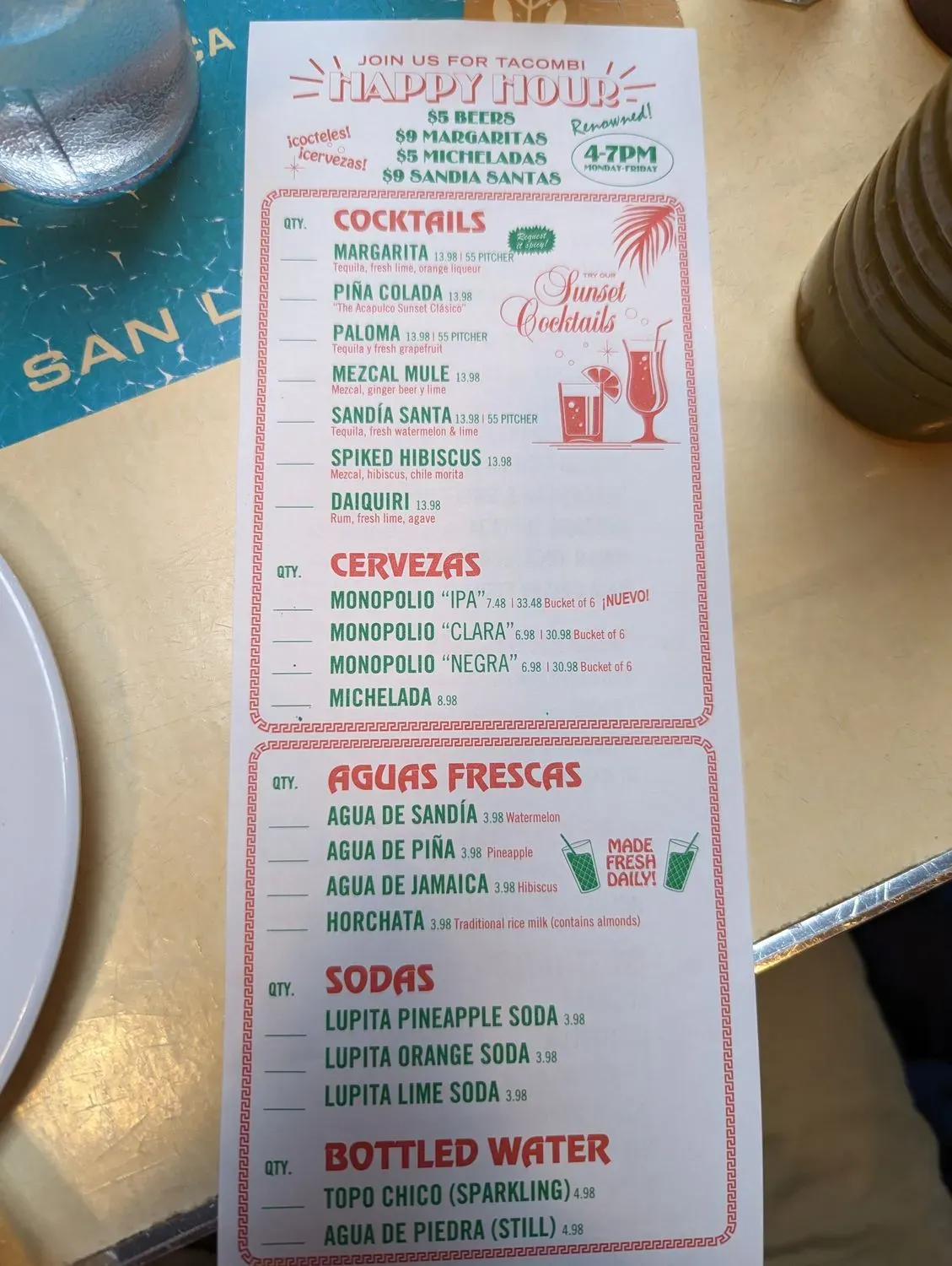 Menu 4