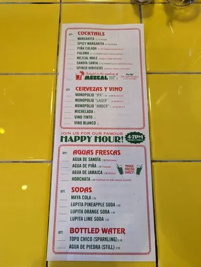 Menu 6