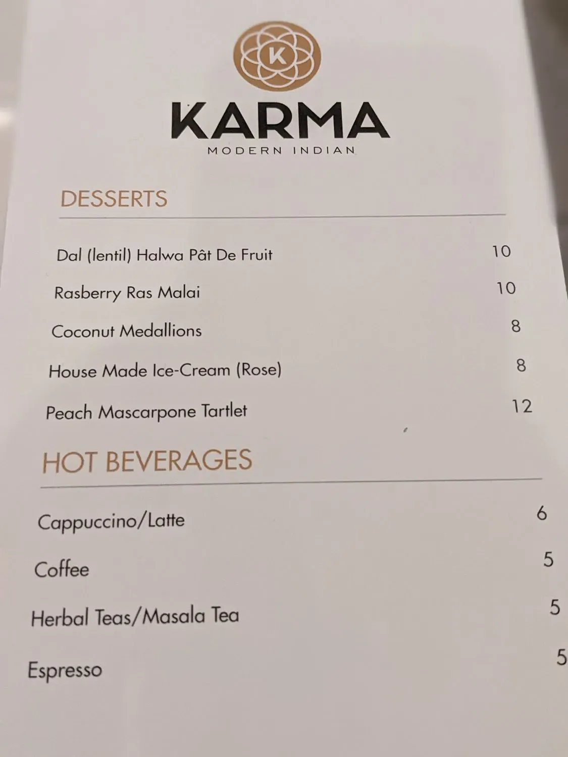 Menu 6