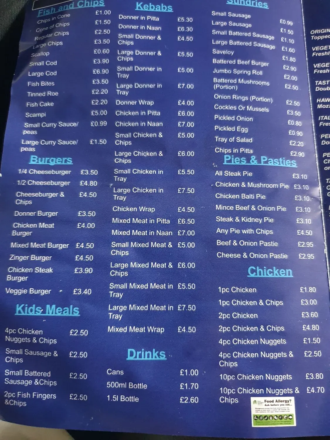 Menu 3