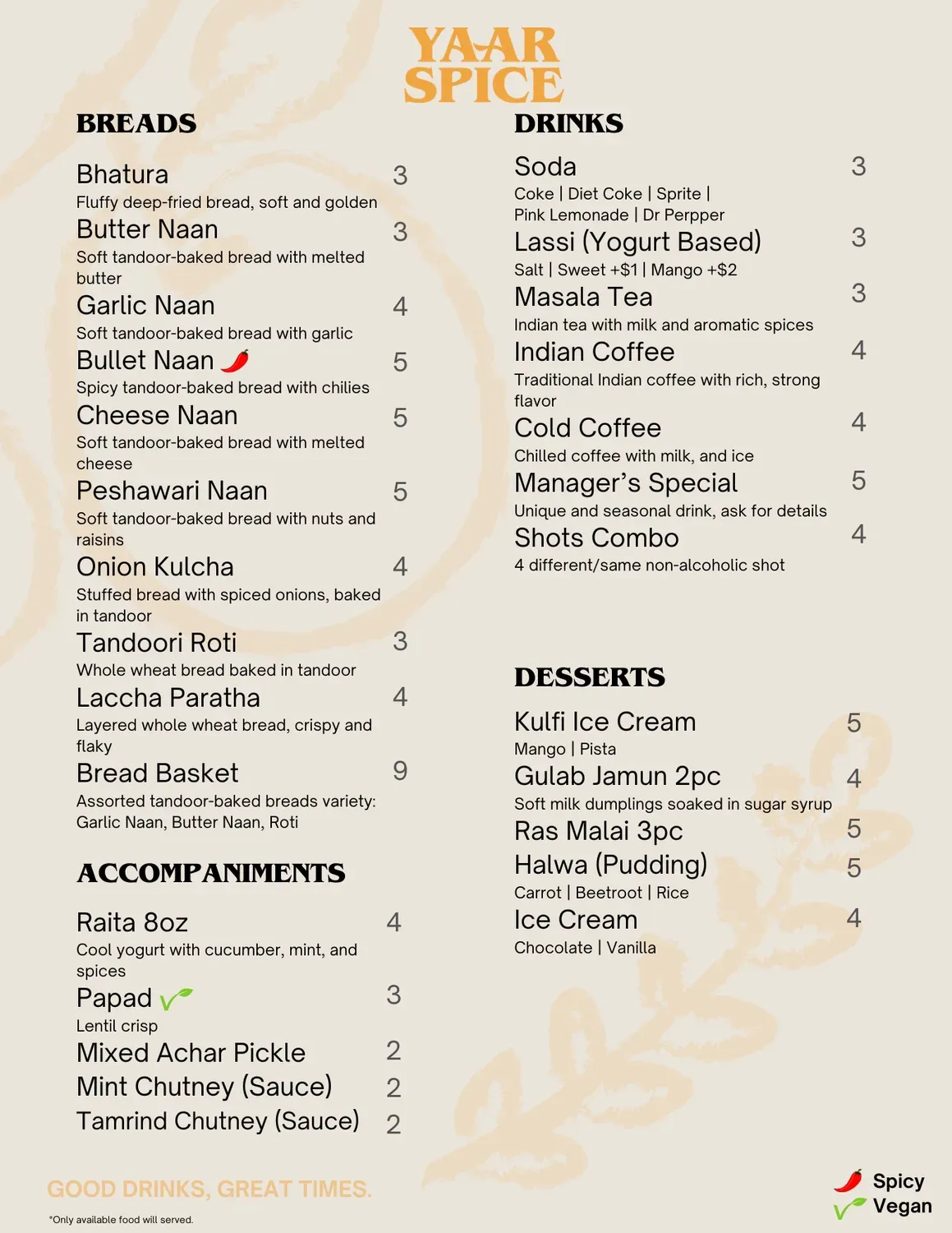 Menu 4