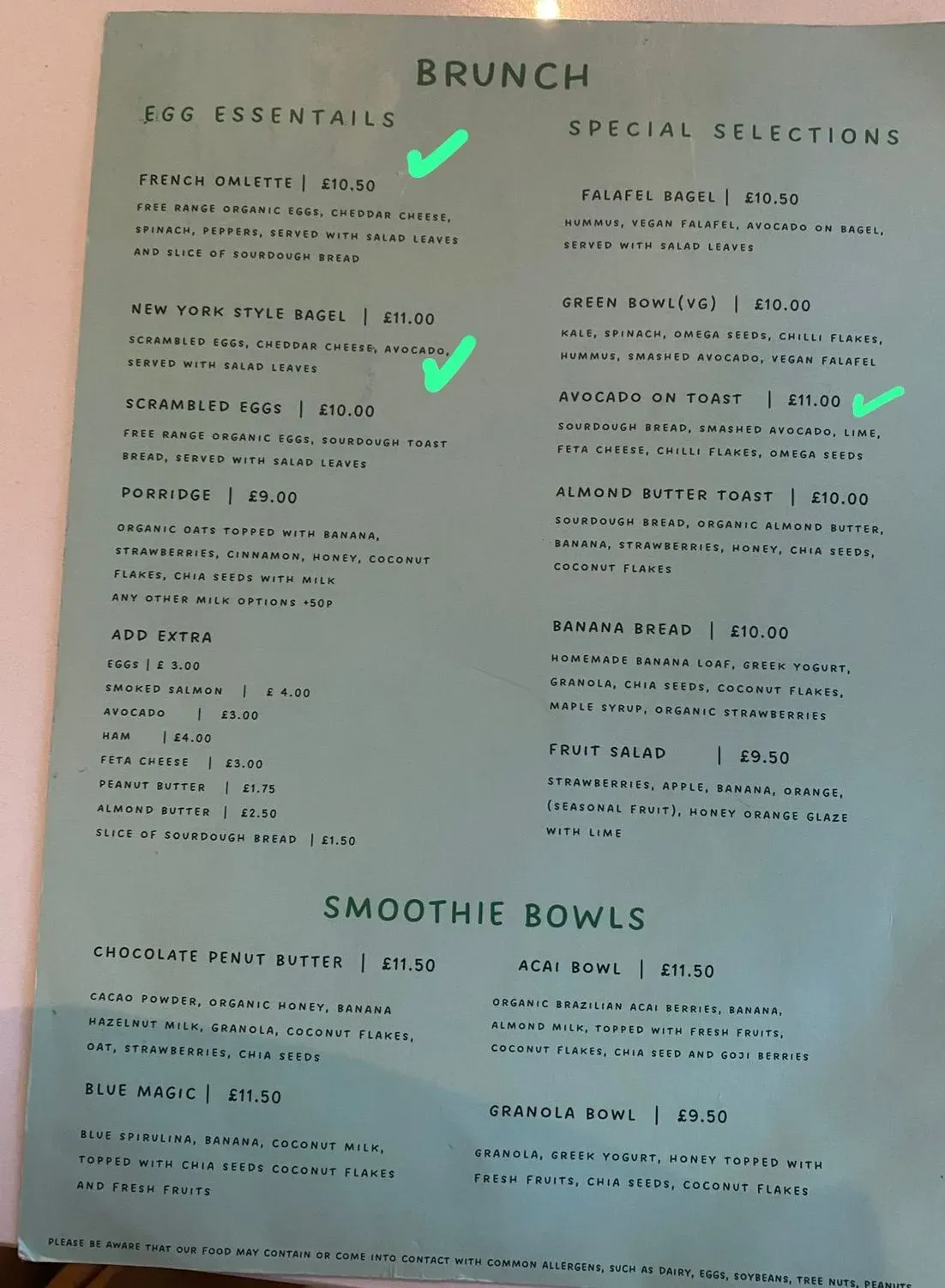 Menu 3