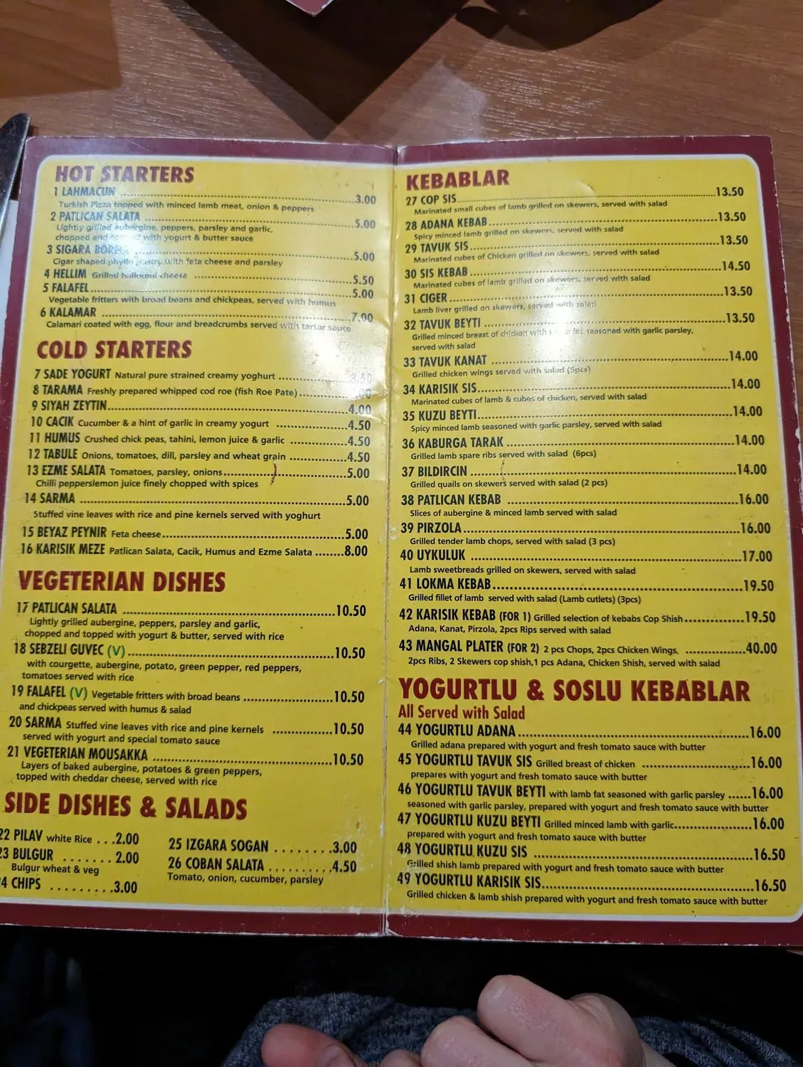 Menu 3