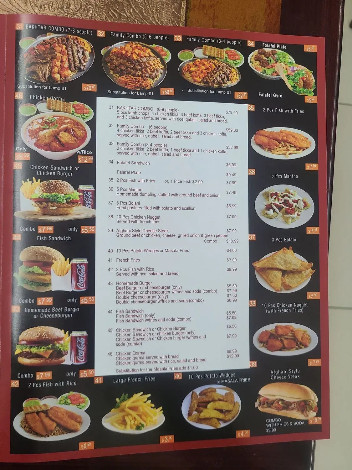 Menu 6