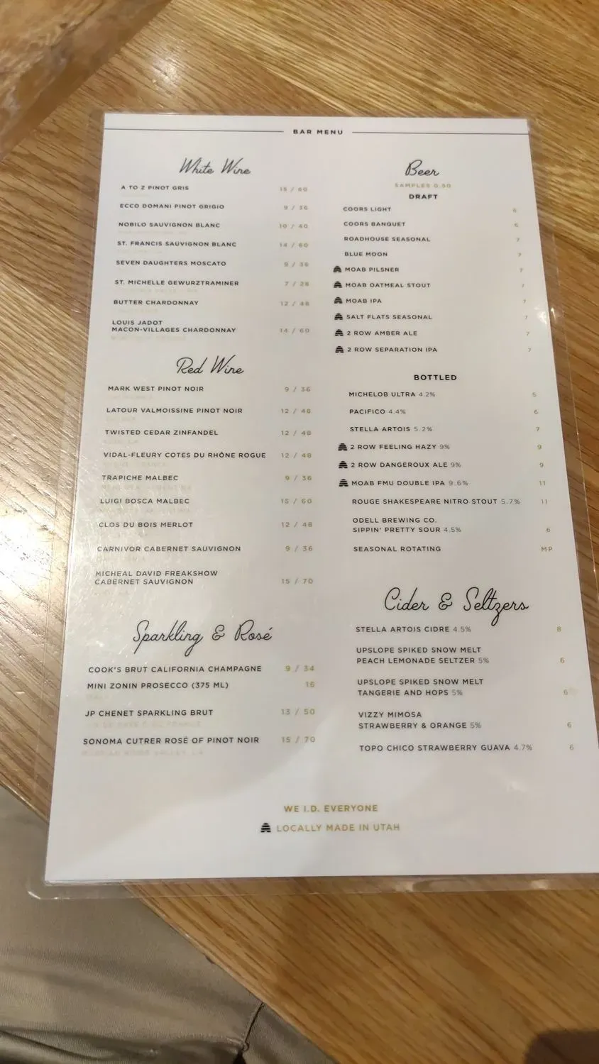 Menu 3