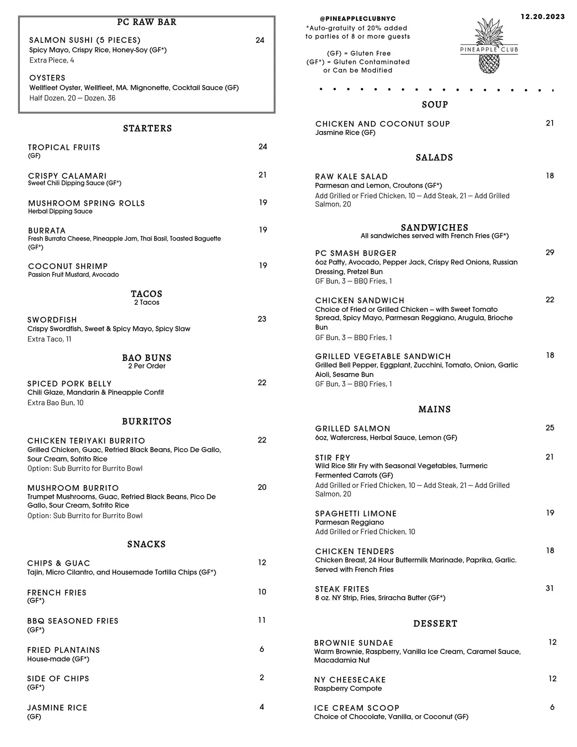 Menu 3