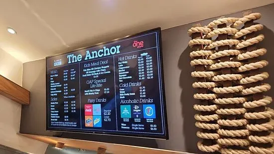 The Anchor Fish & Chips Menu | Scarborough | Checkle