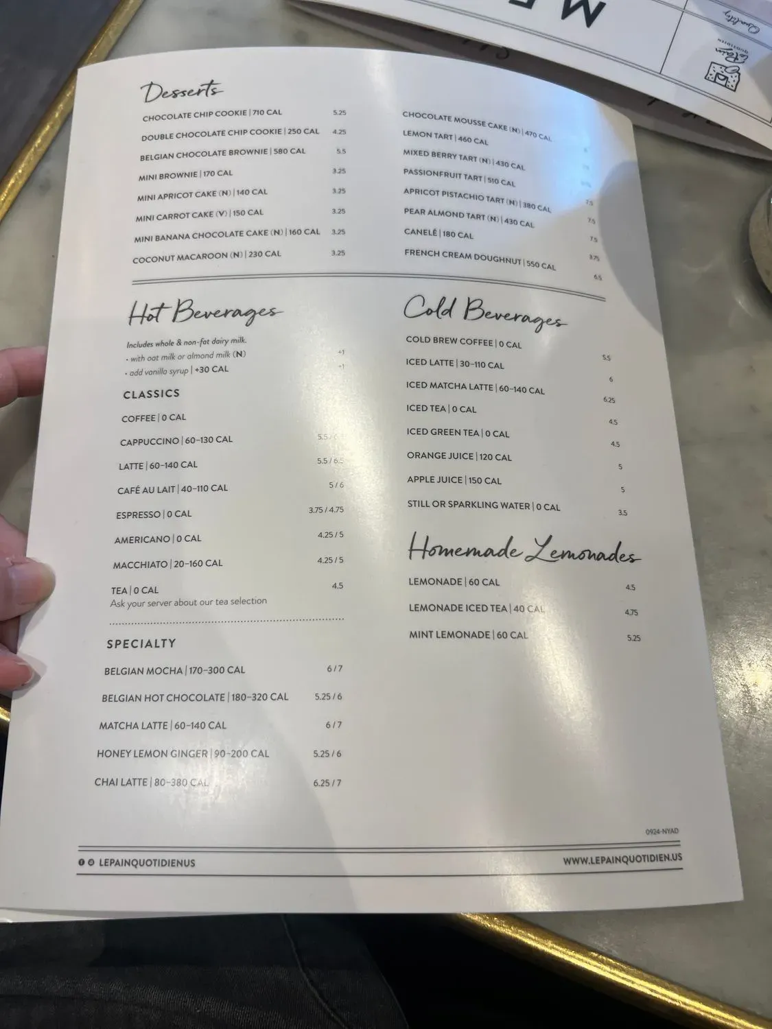 Menu 4