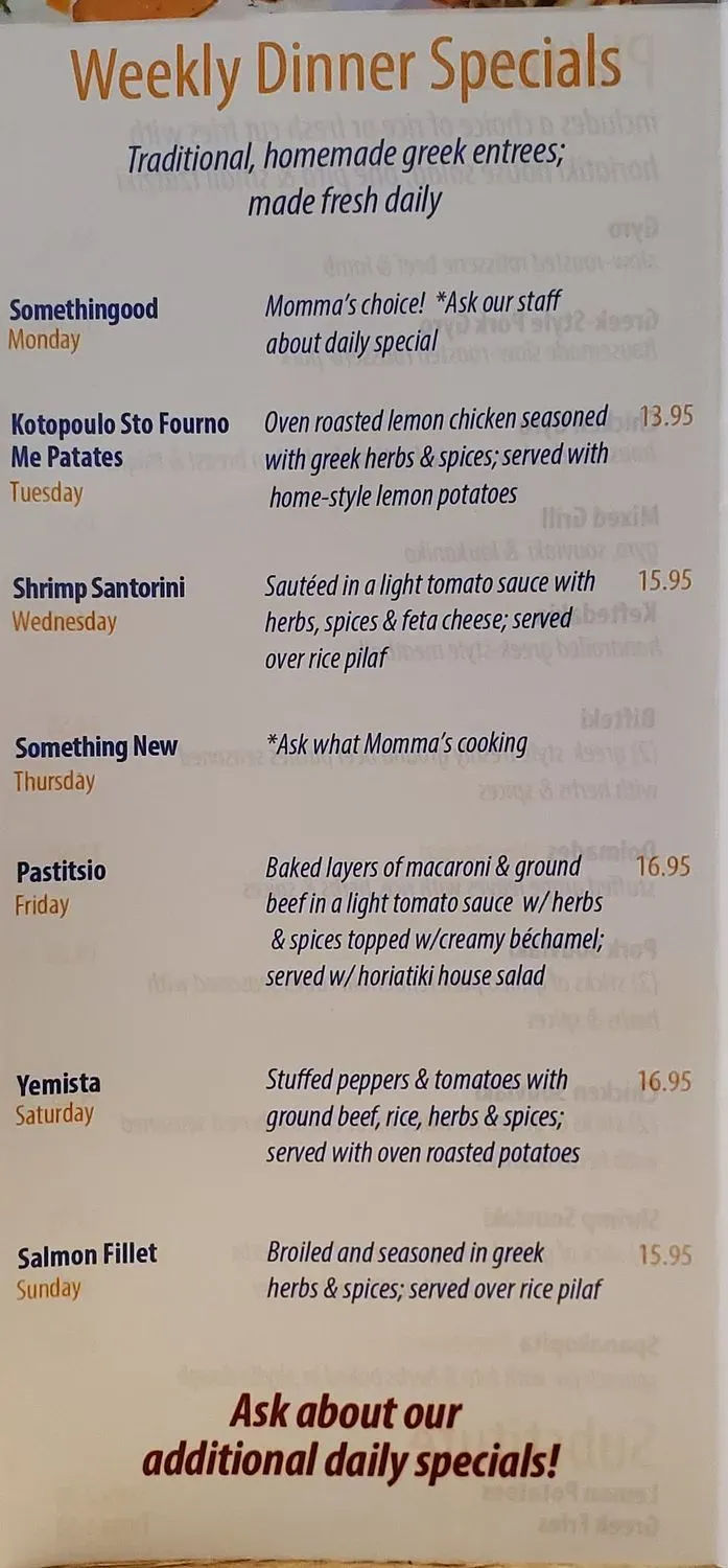 Menu 4