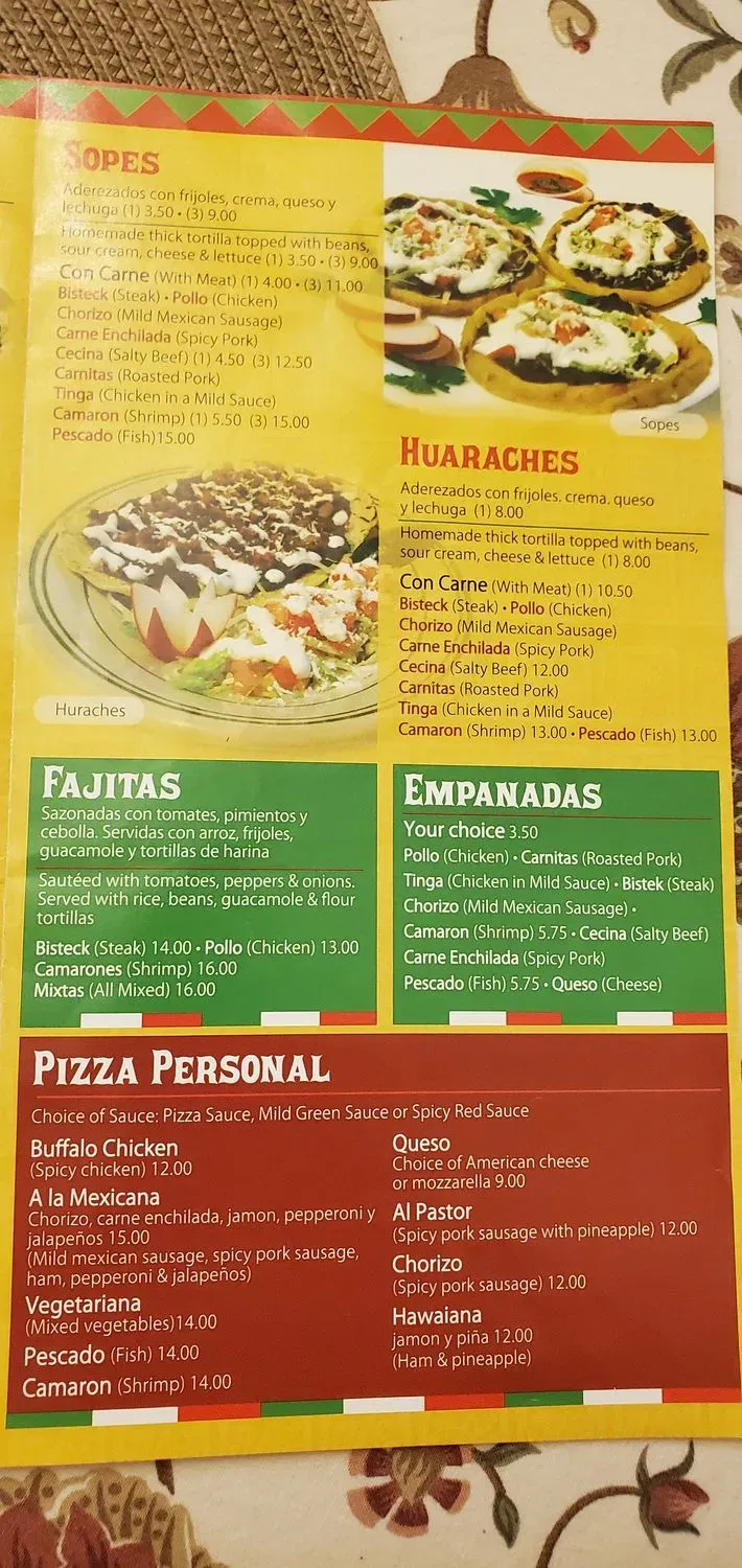 Menu 4