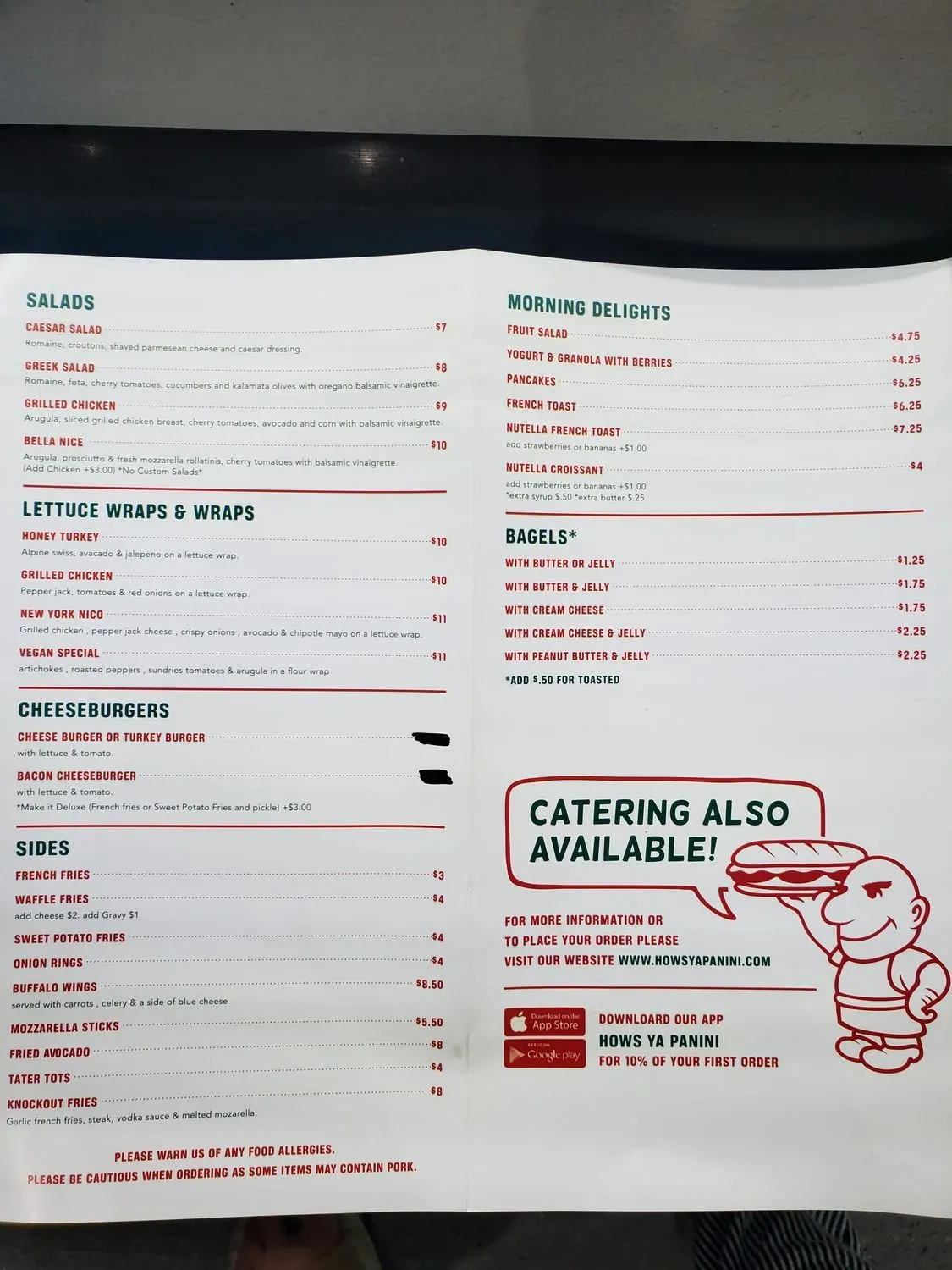 Menu 3