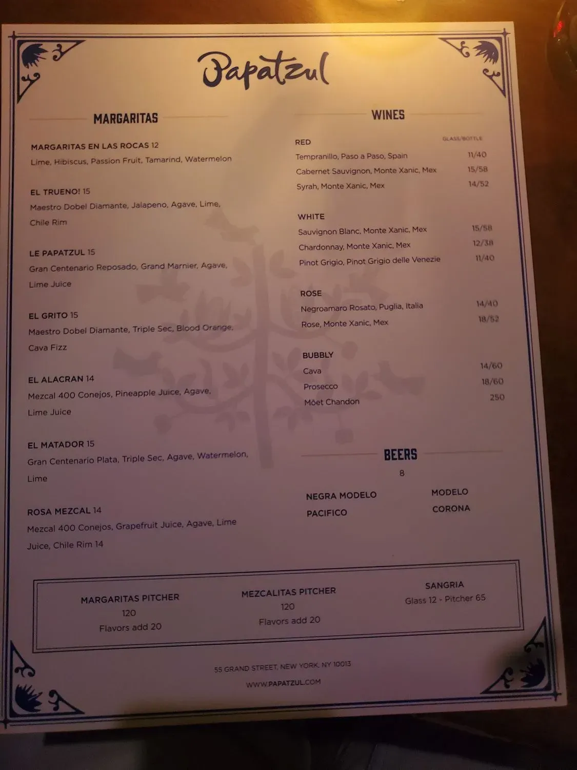 Menu 6