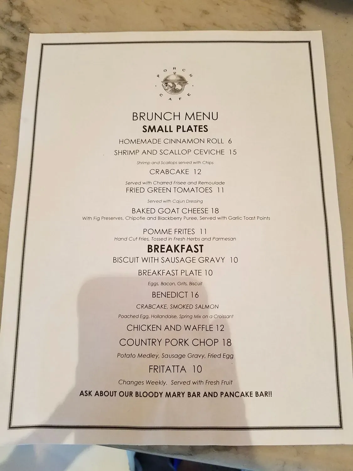 Menu 6