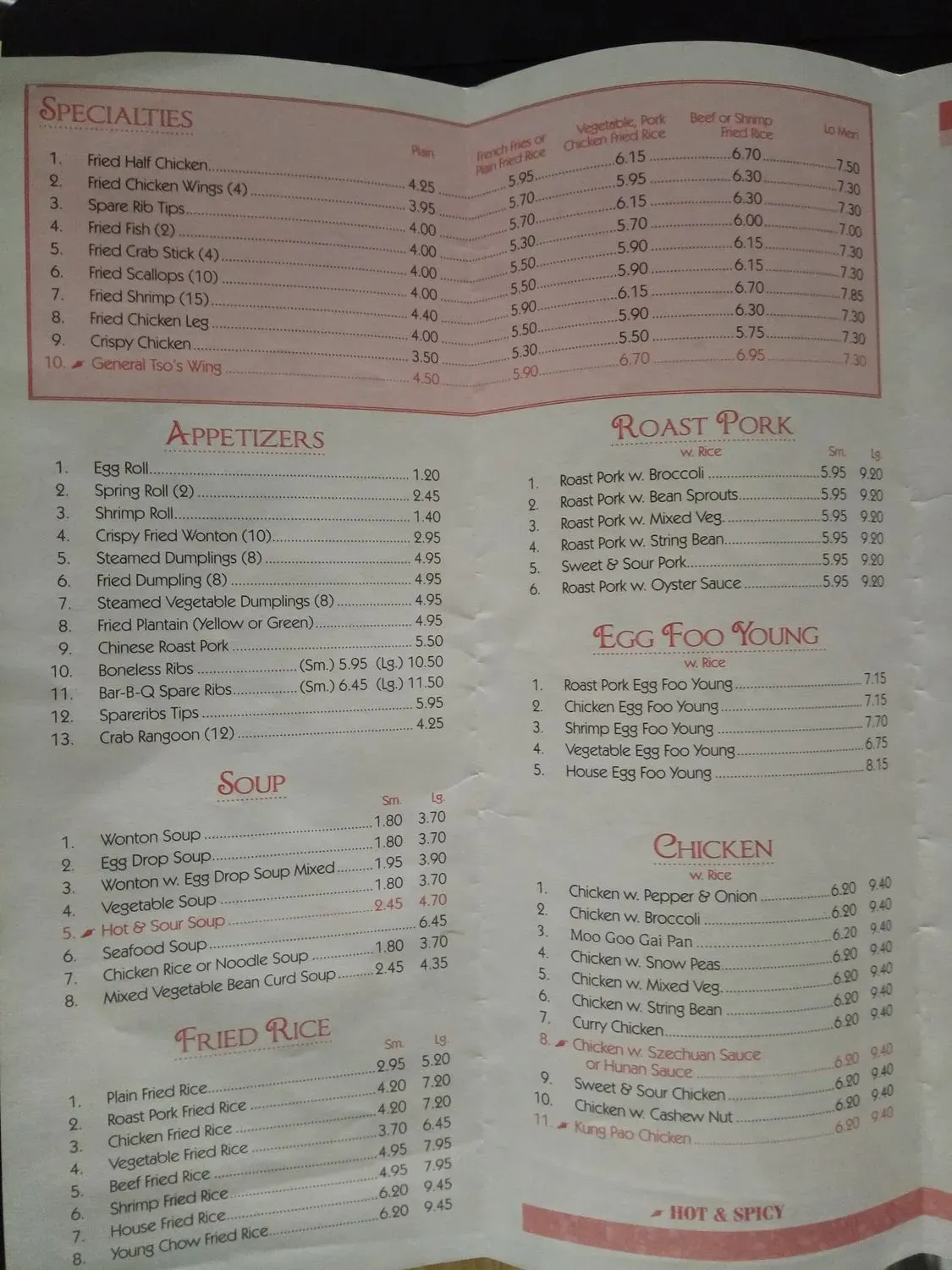 Menu 4