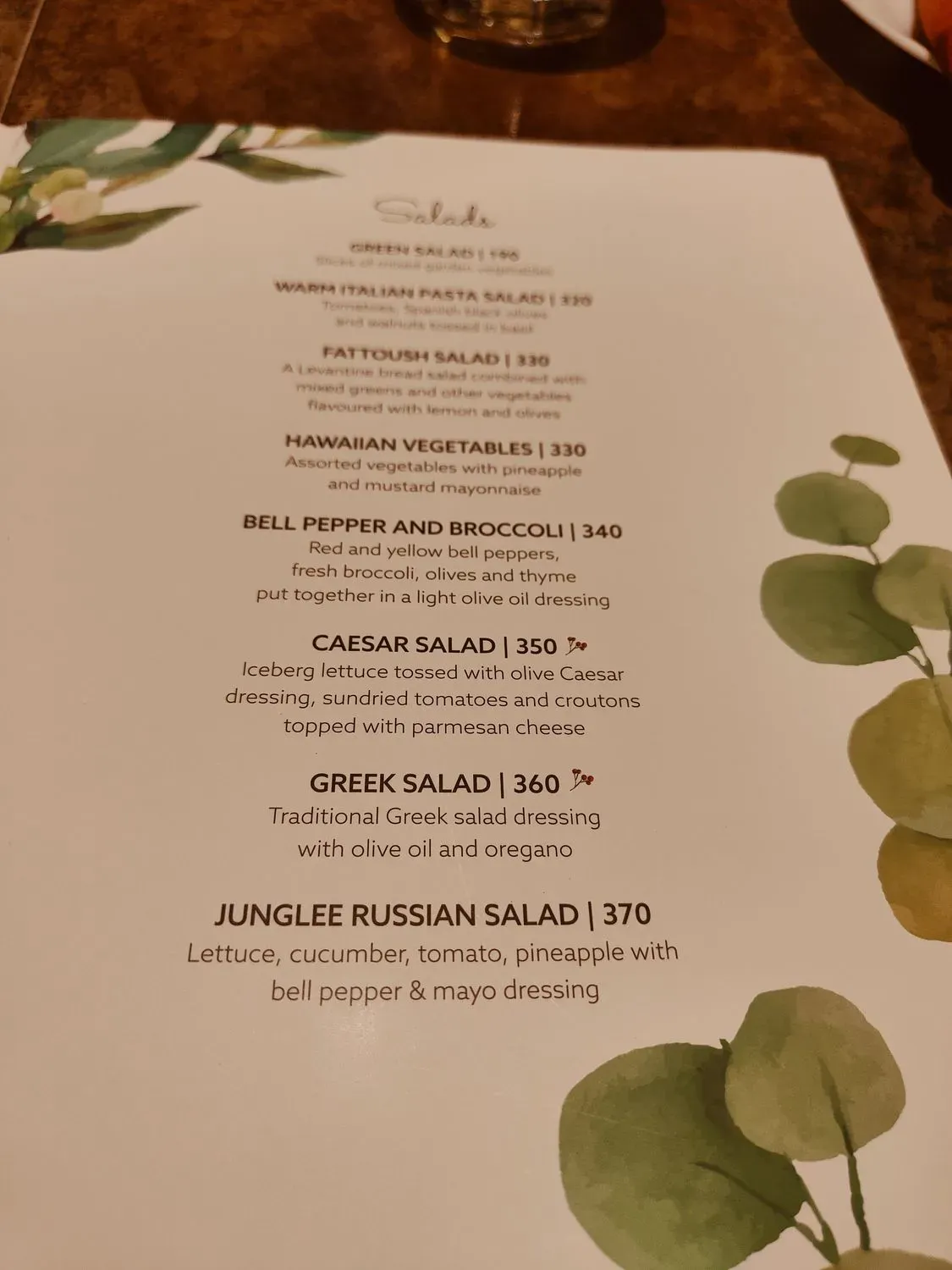 Menu 6