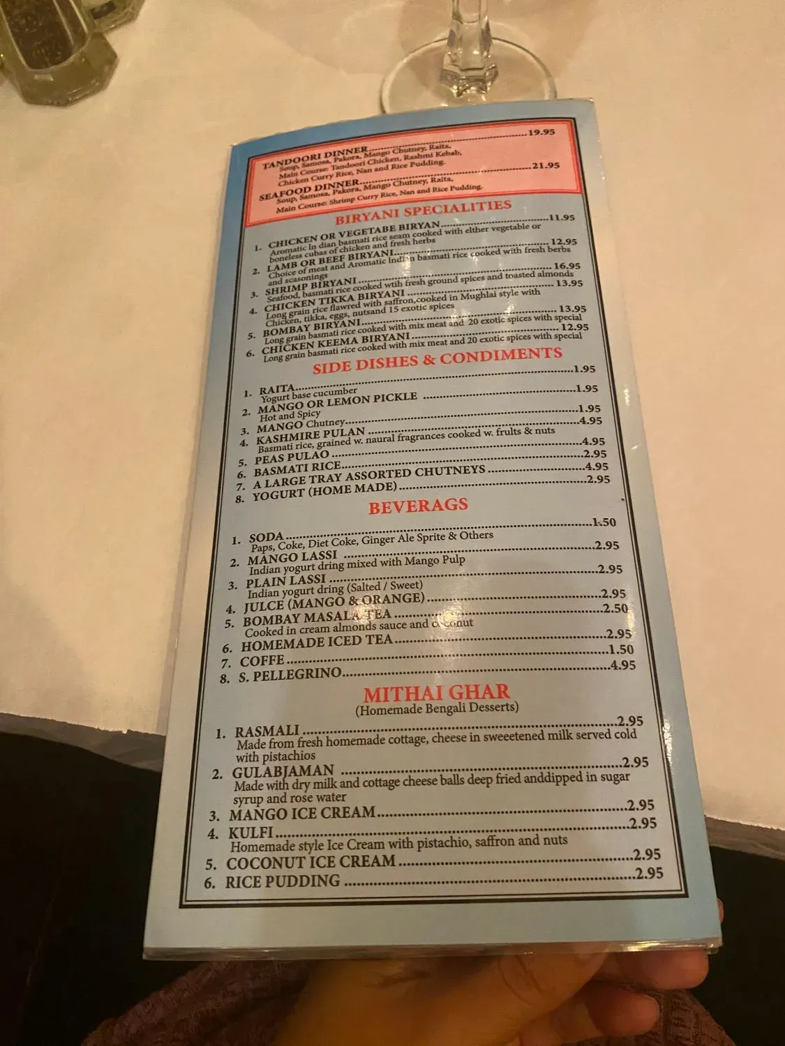 Menu 6