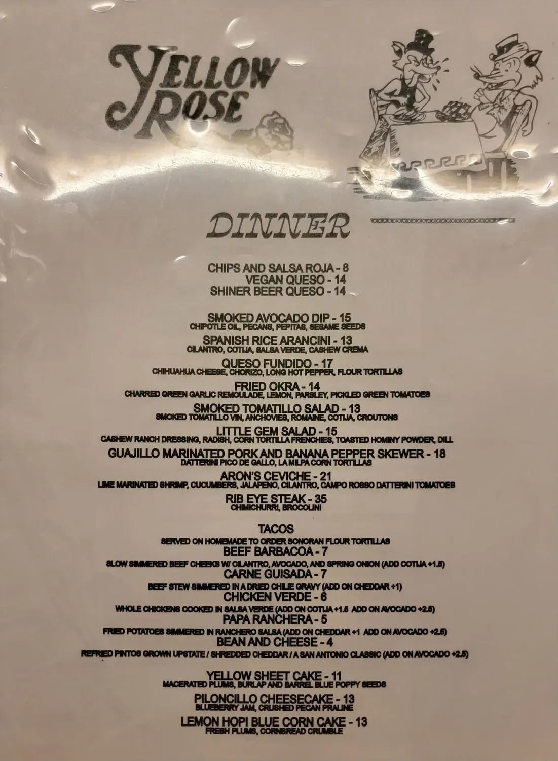 Menu 4