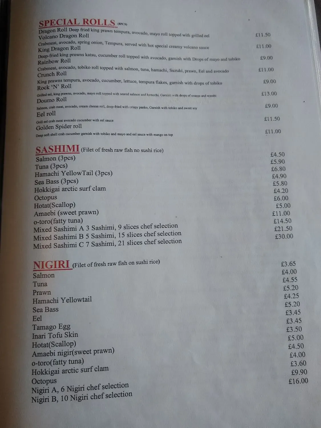 Menu 3