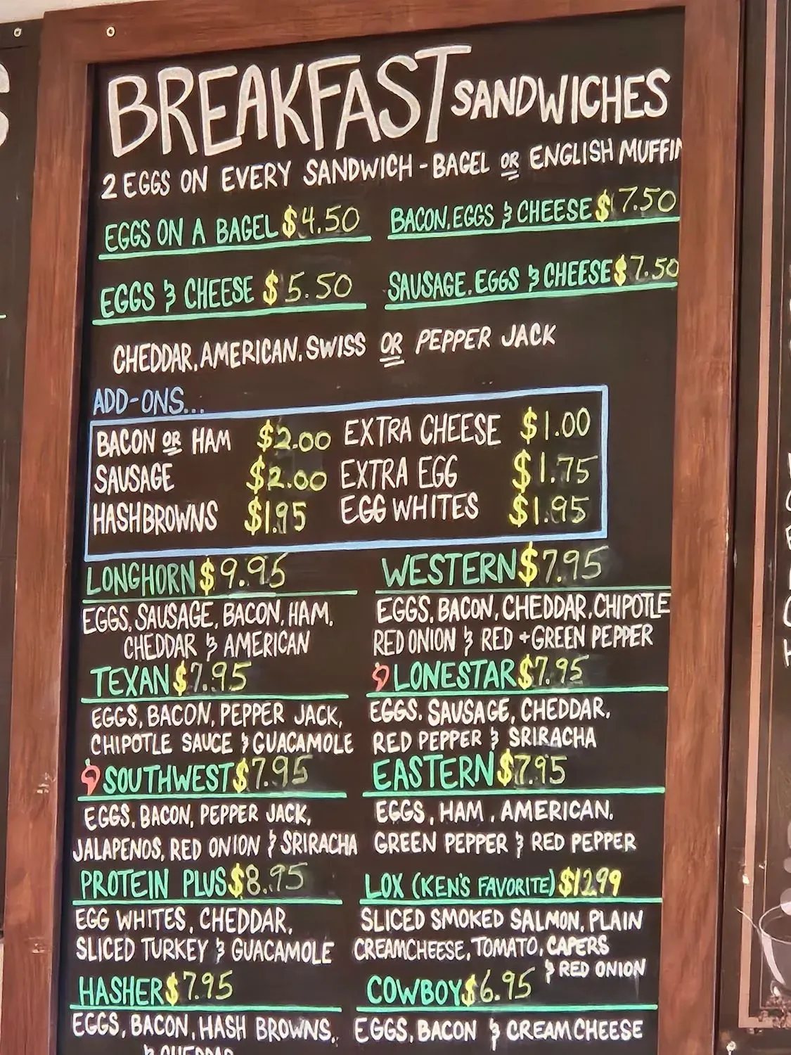 Menu 6