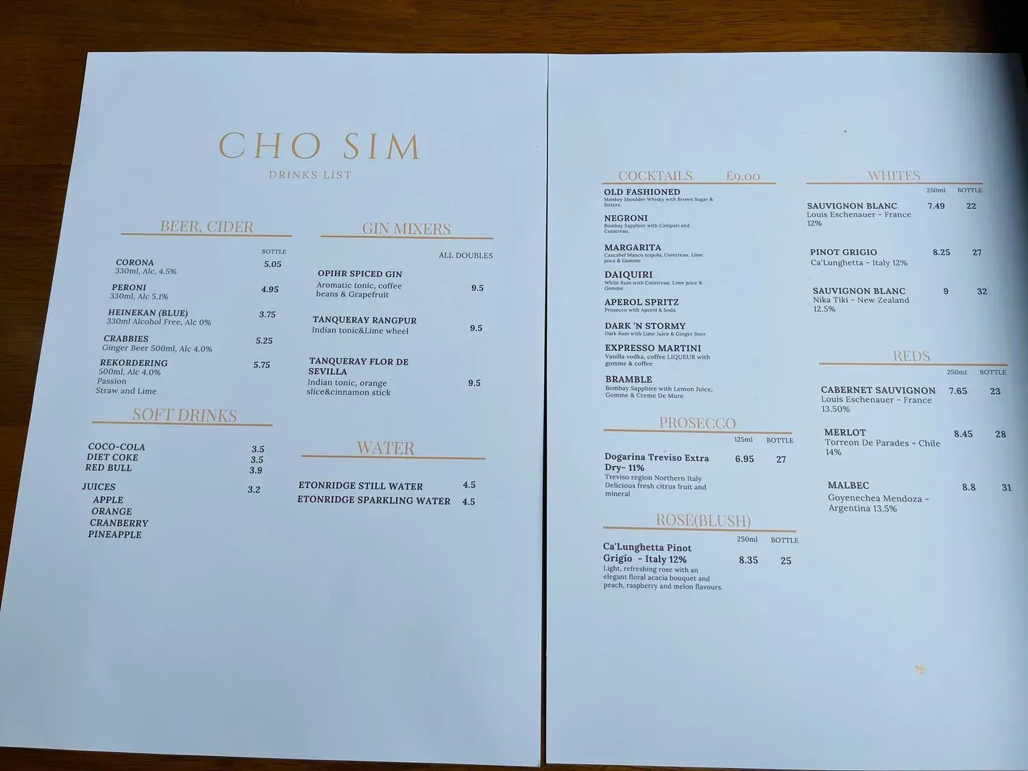 Menu 3