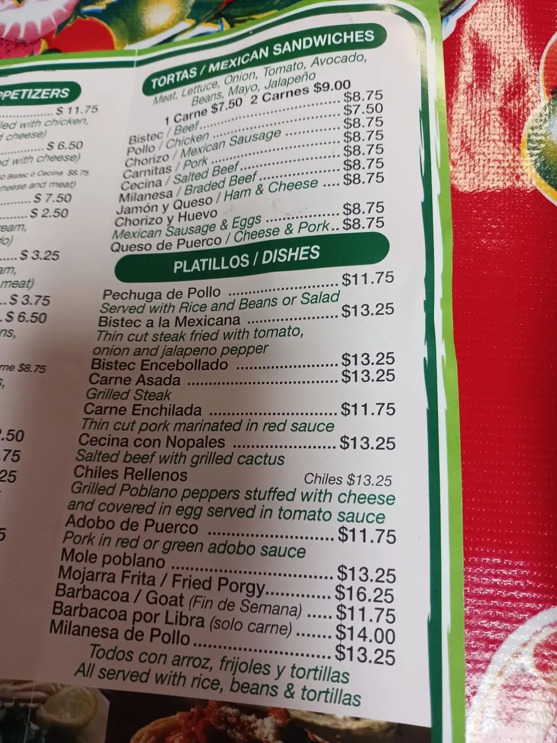 Menu 3