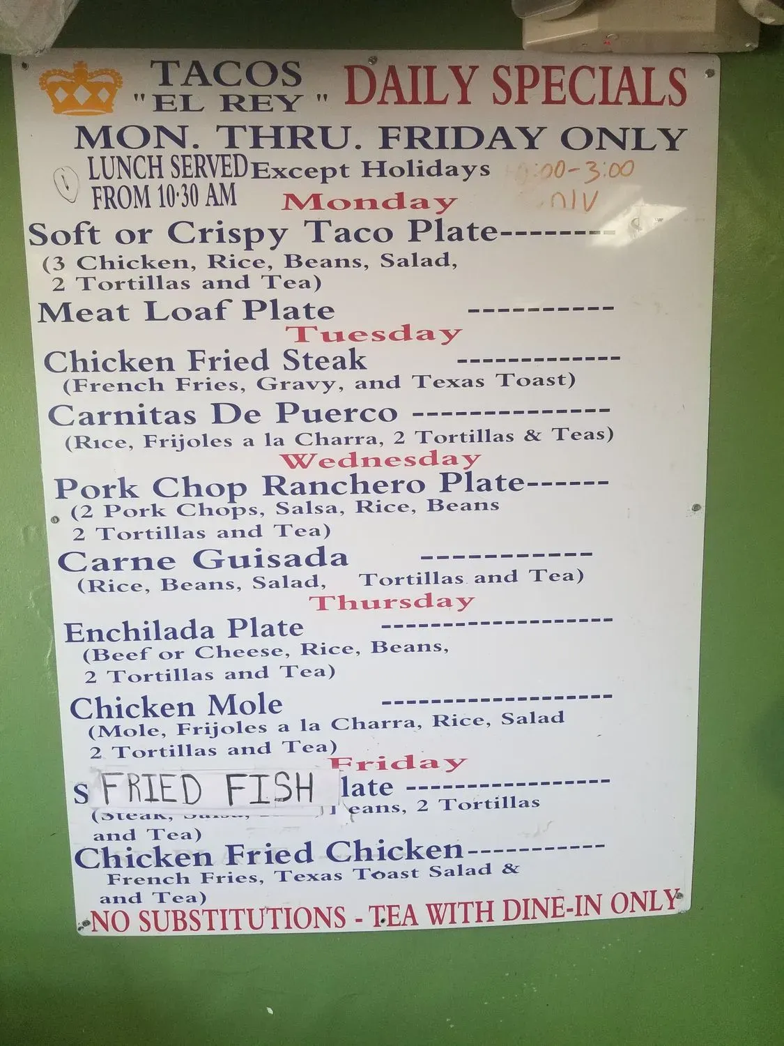 Menu 6