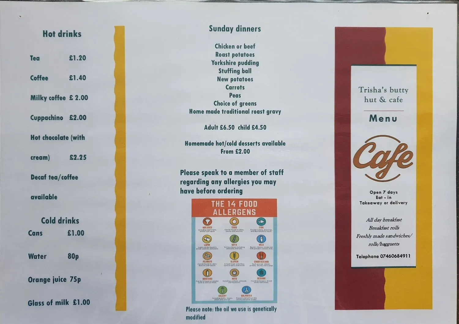 Menu 3