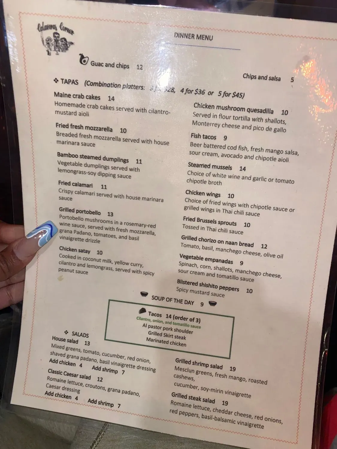 Menu 3