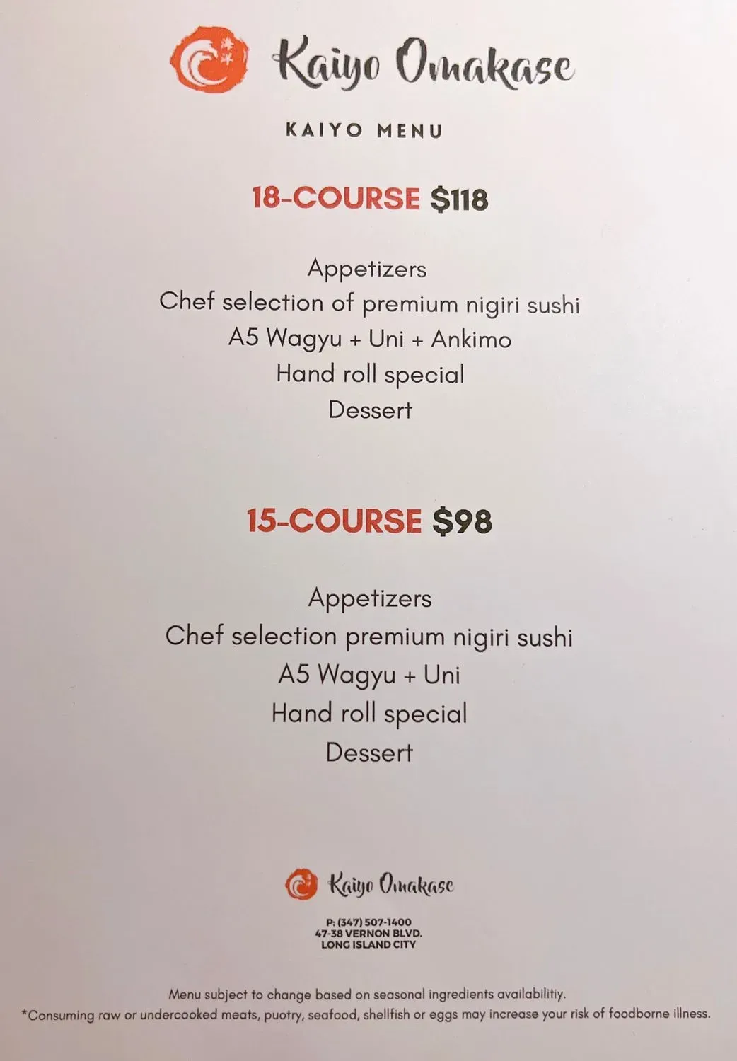 Menu 3