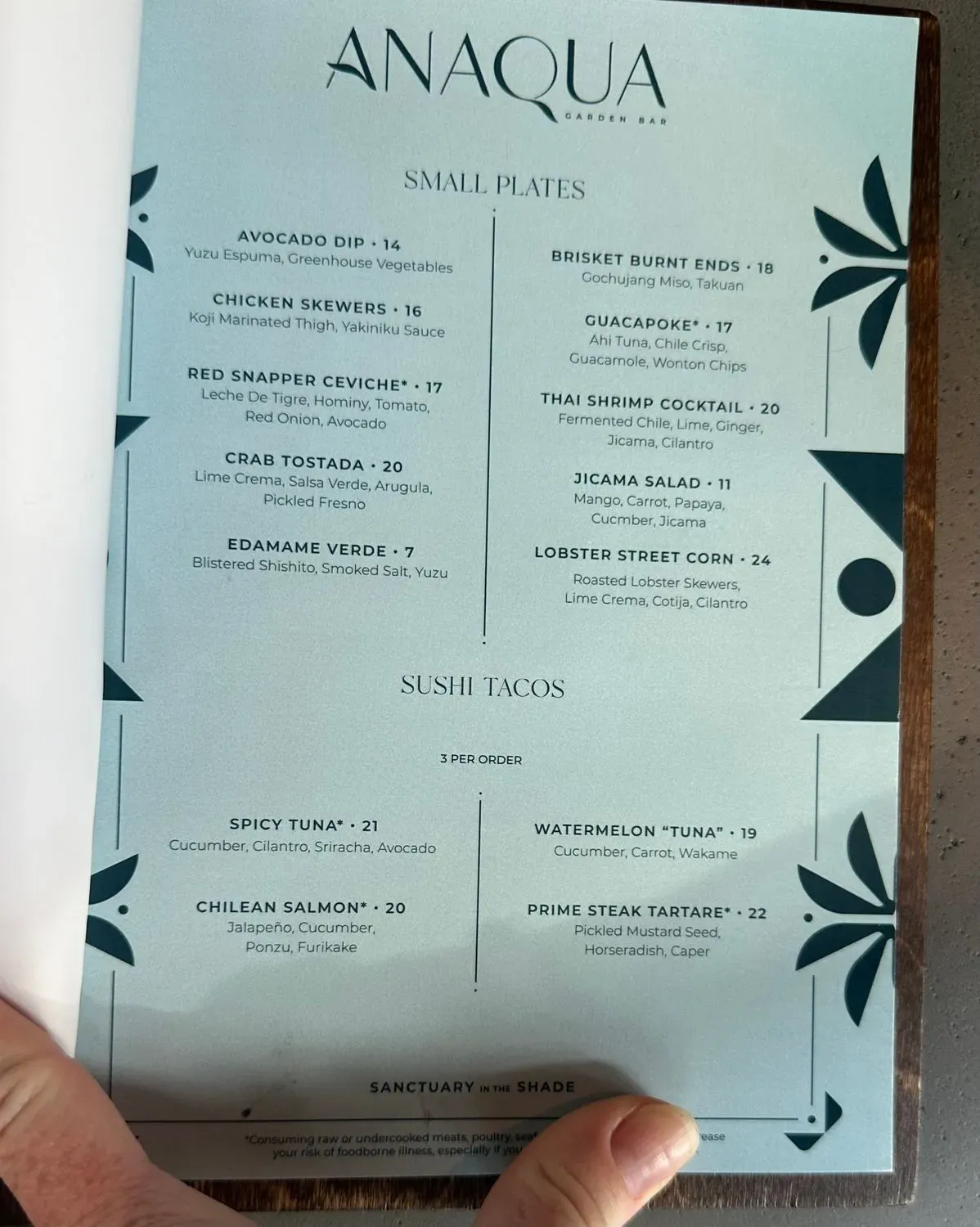 Menu 6