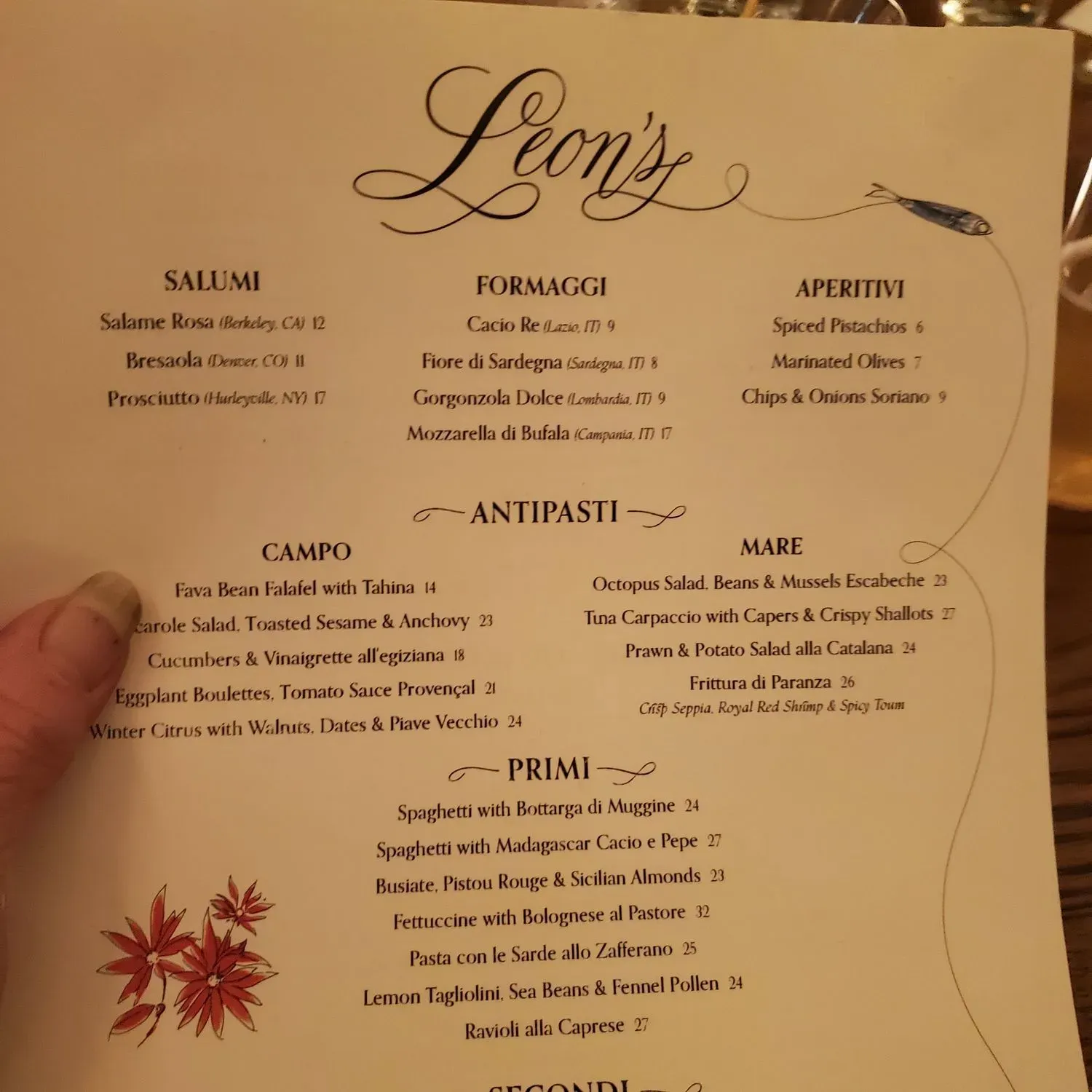 Menu 4