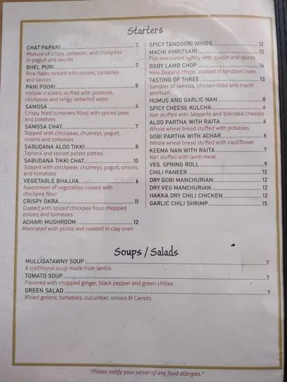 Menu 4