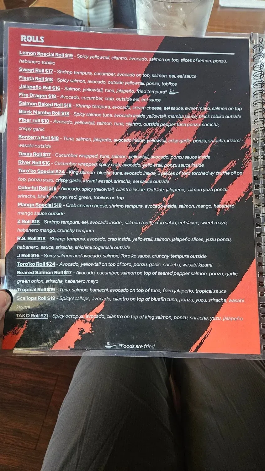 Menu 6