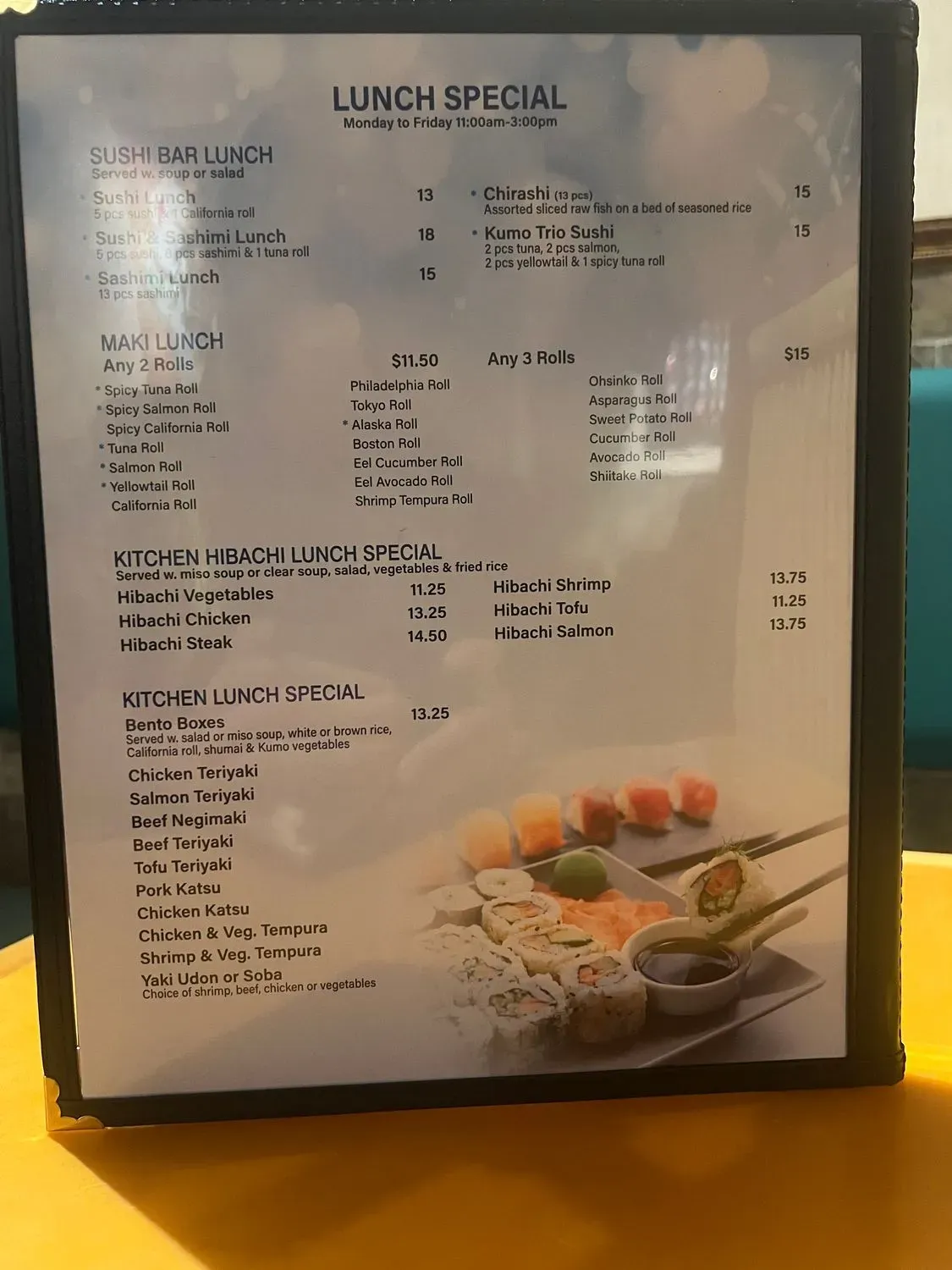 Menu 3