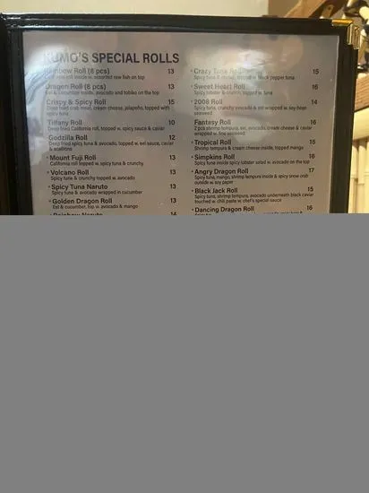 Menu 4