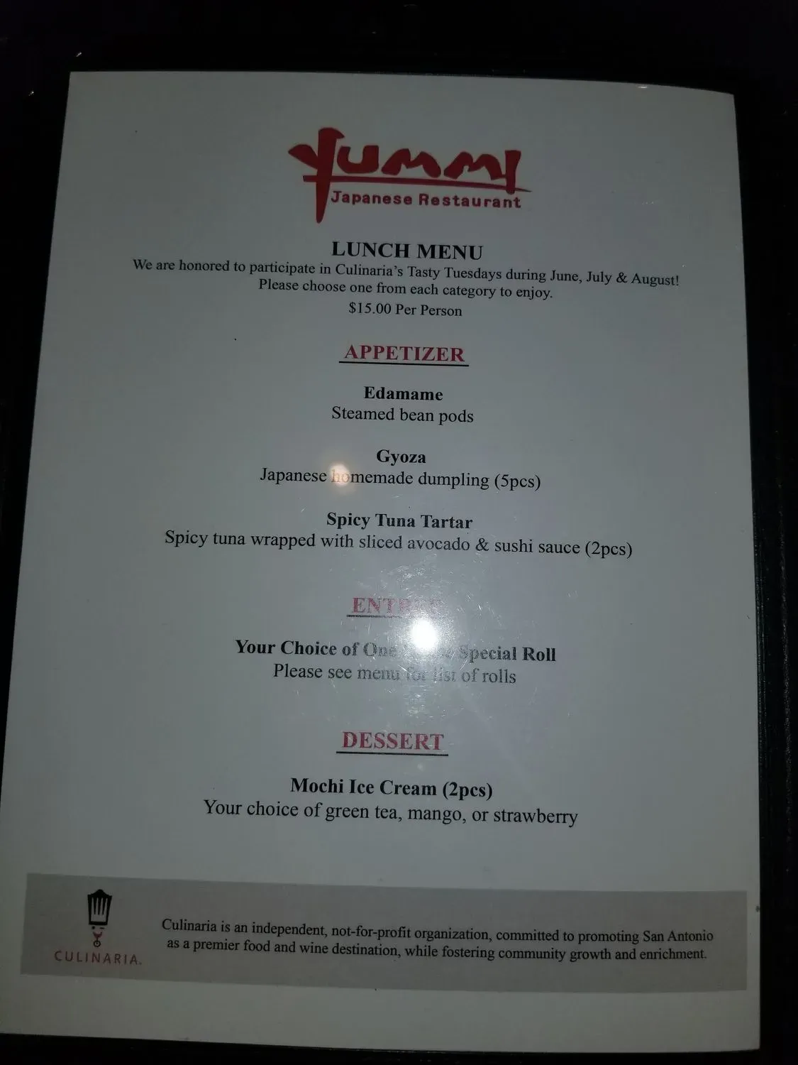 Menu 6