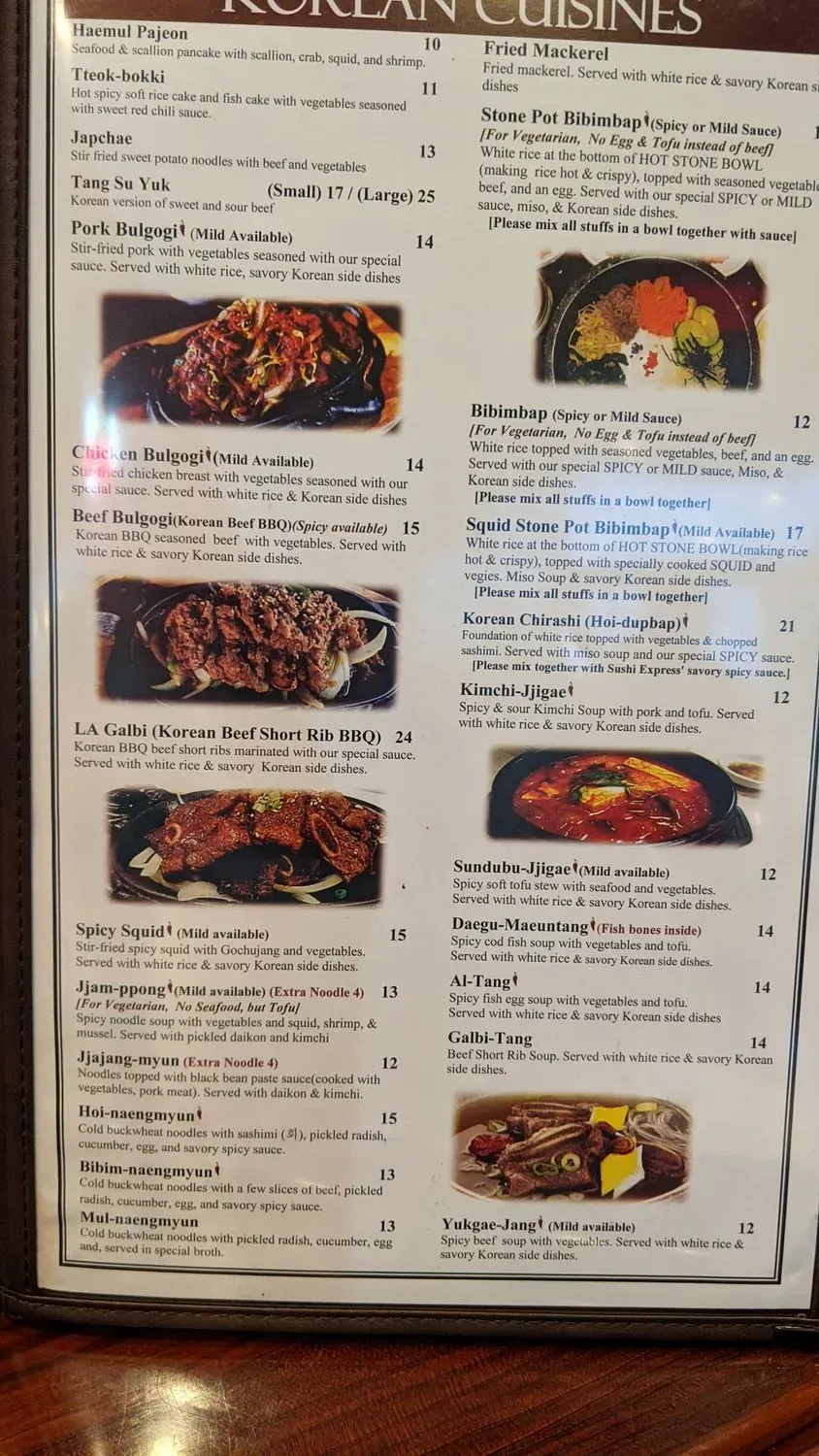 Menu 6