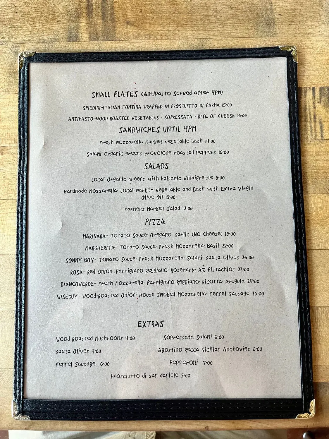 Menu 6