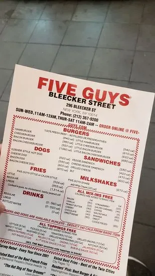 Menu 6