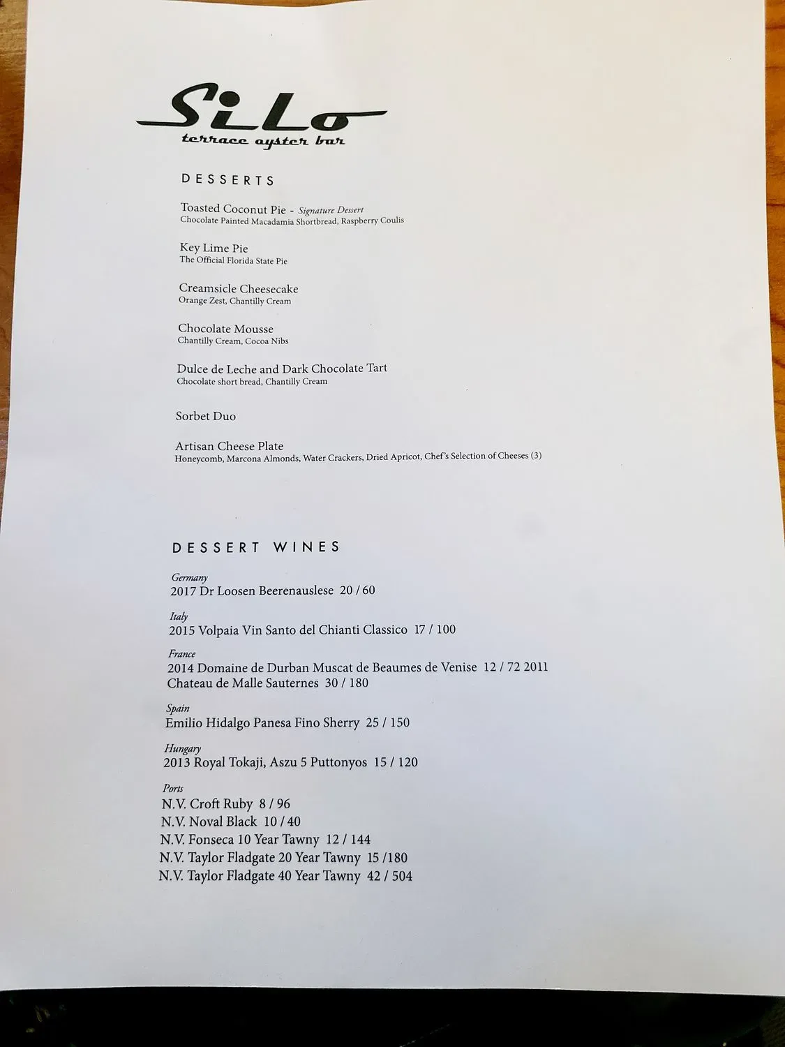 Menu 6