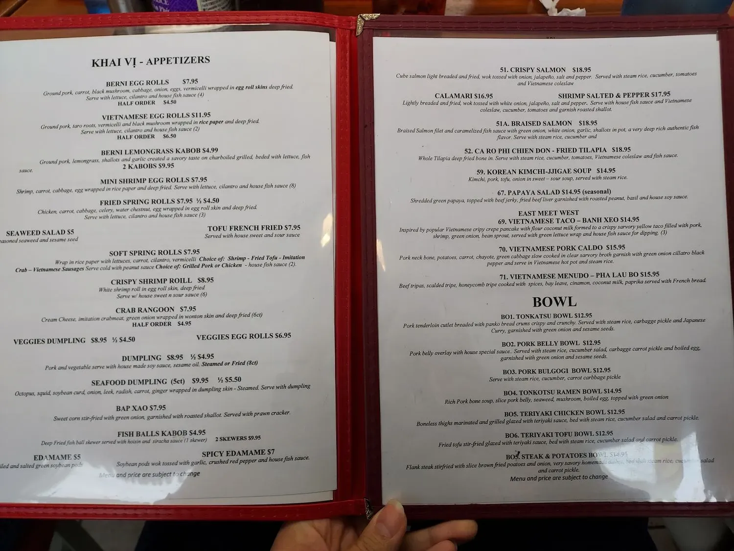 Menu 4