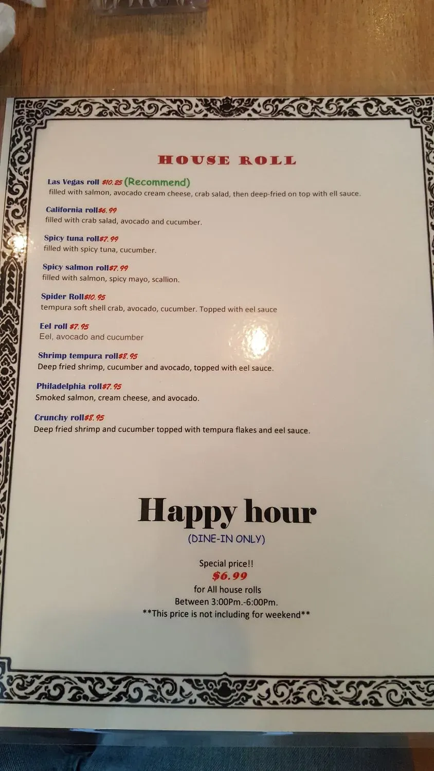 Menu 4