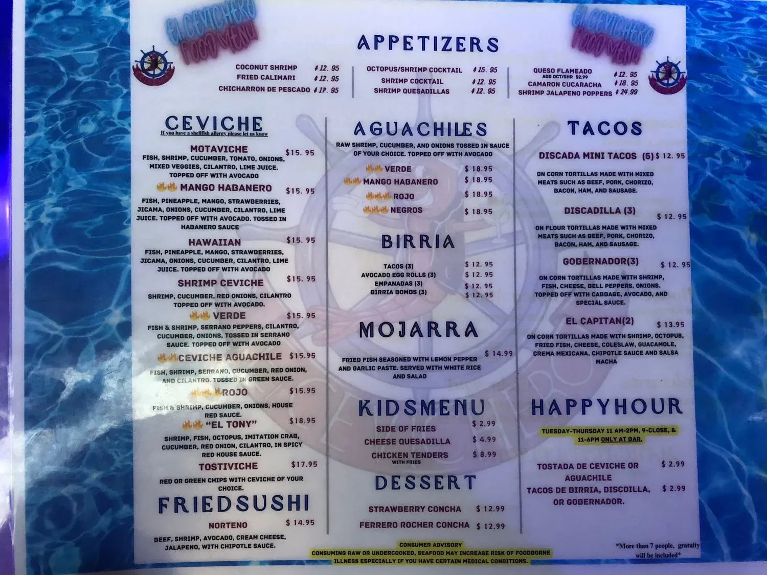 Menu 6