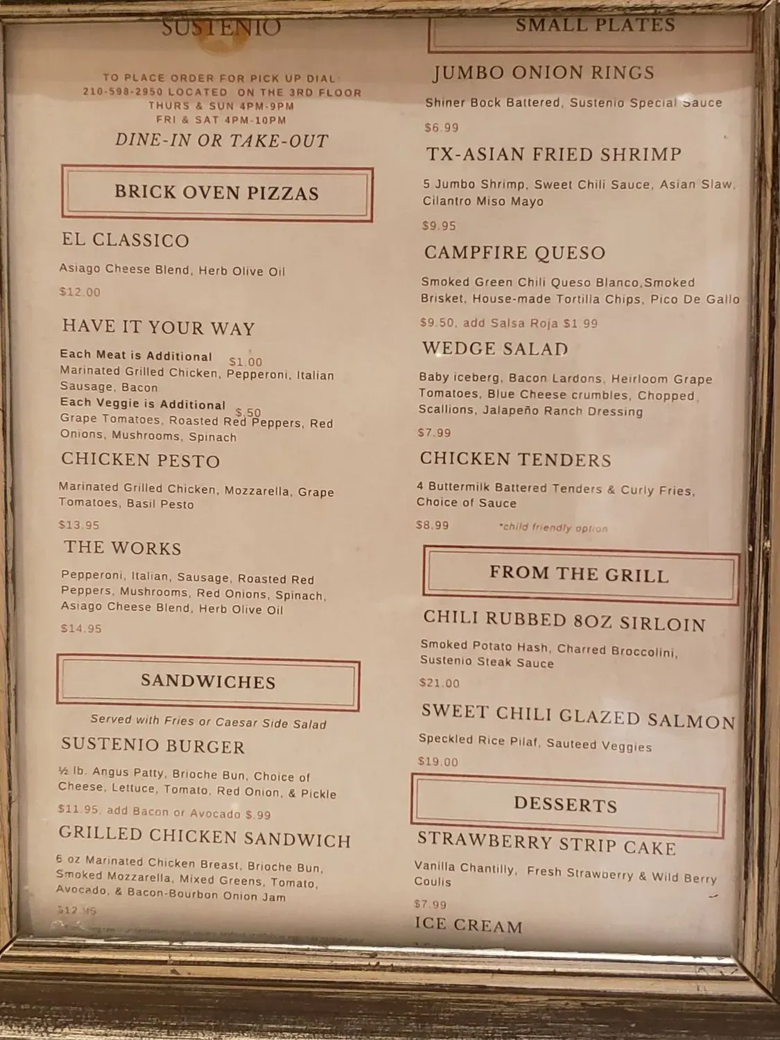 Menu 6