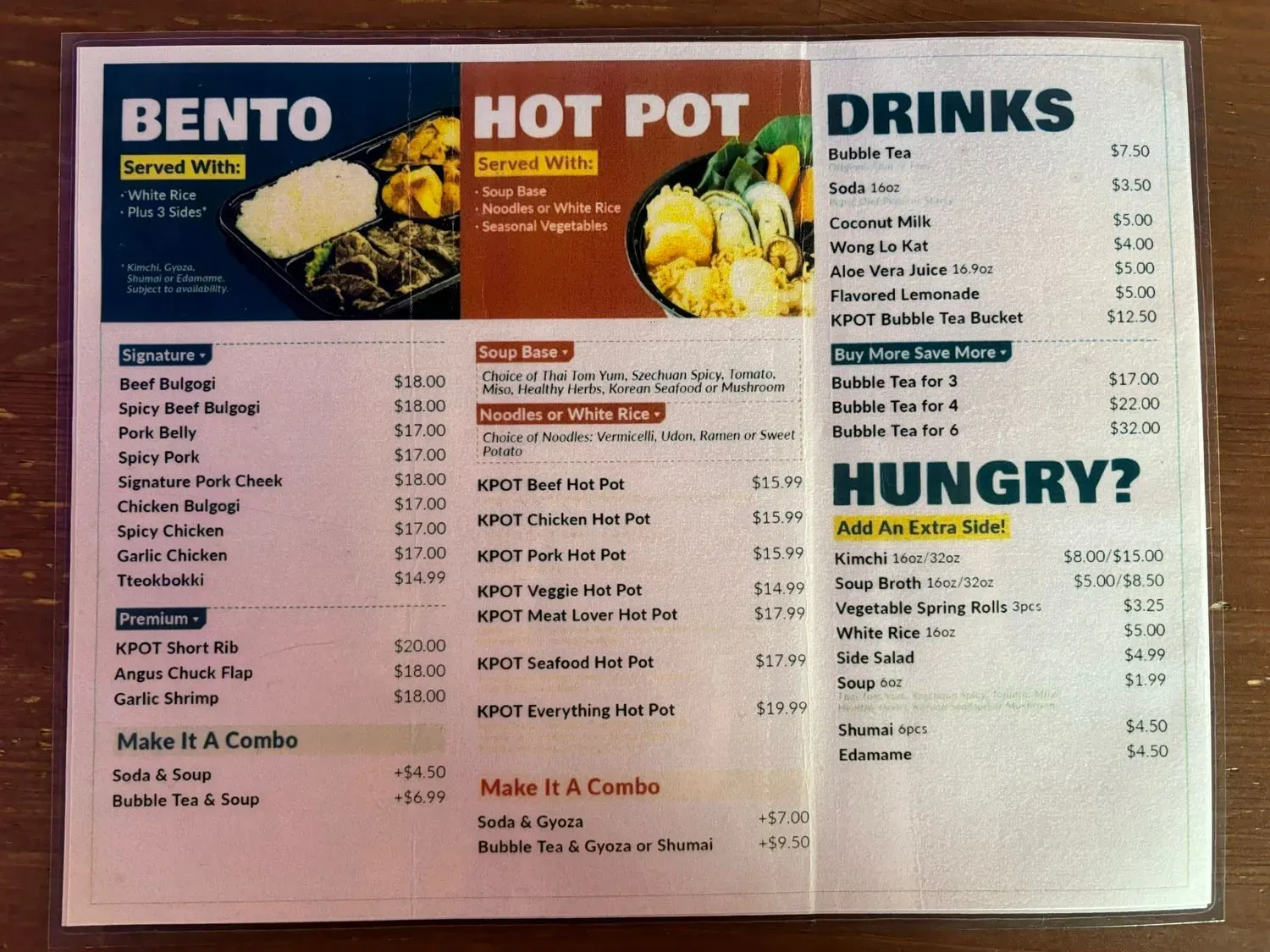 Menu 4