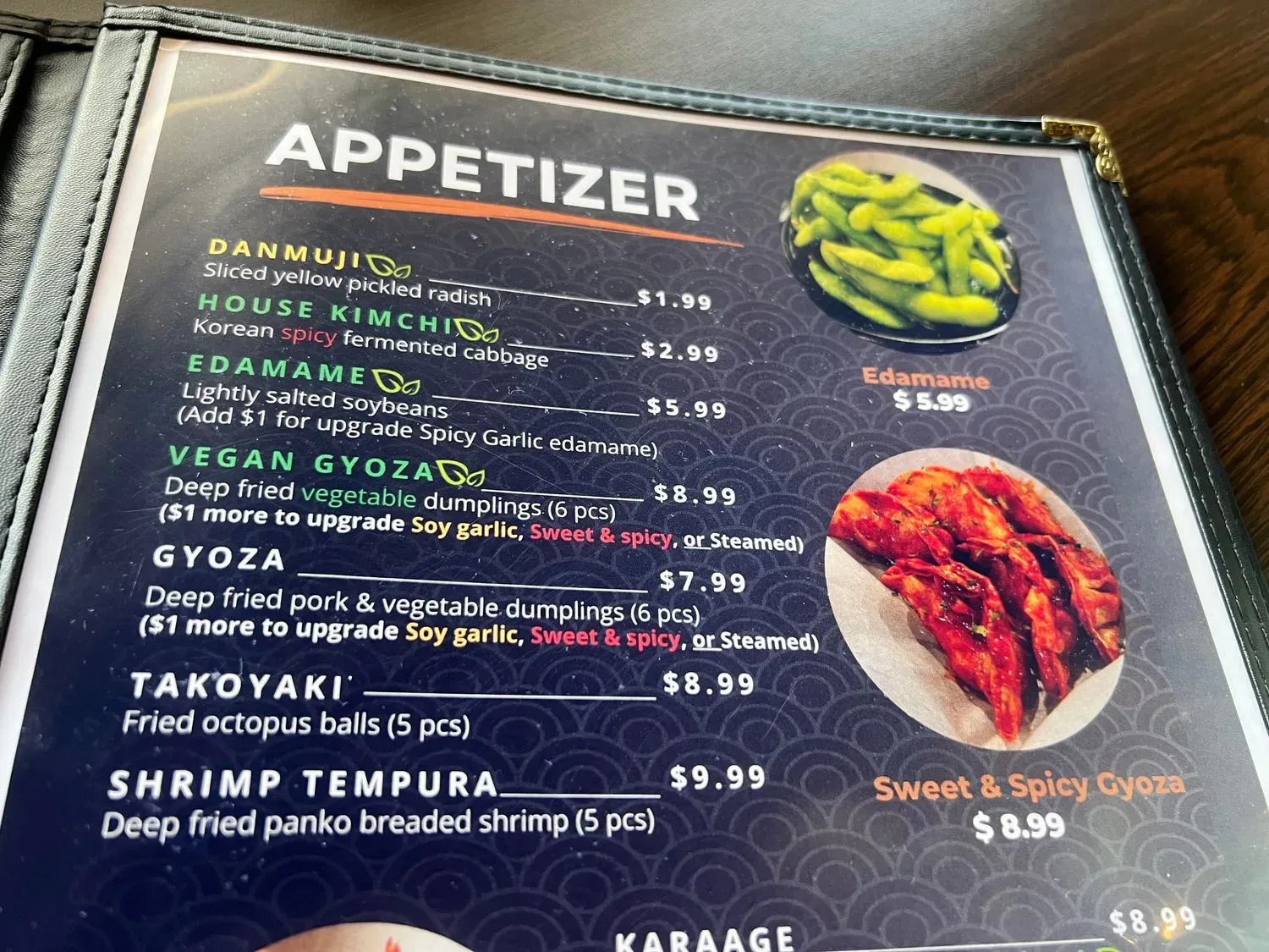 Menu 6