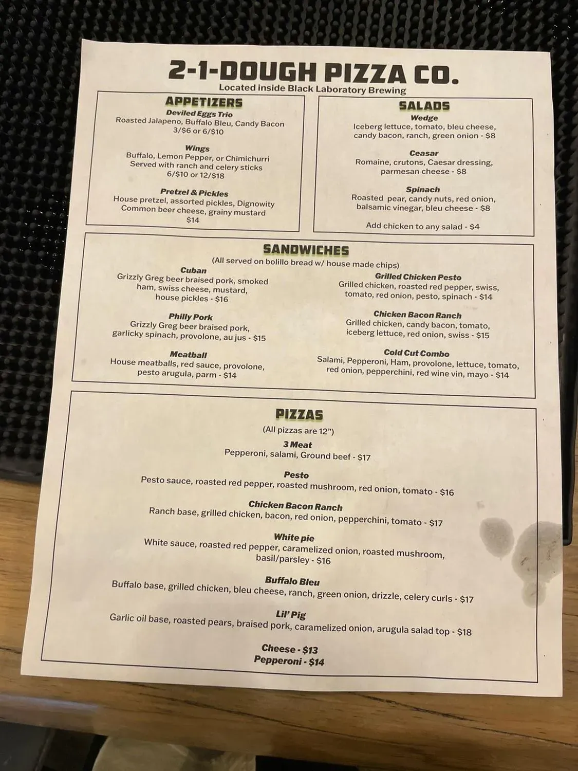 Menu 3