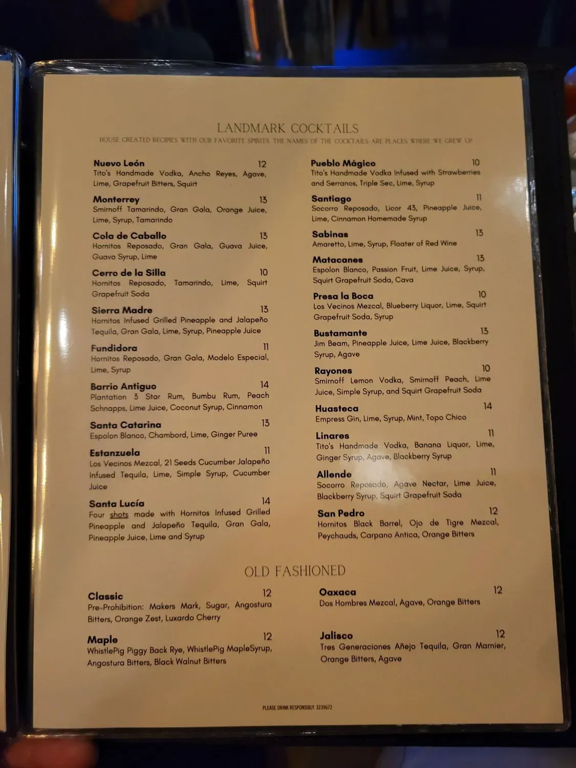 Menu 6