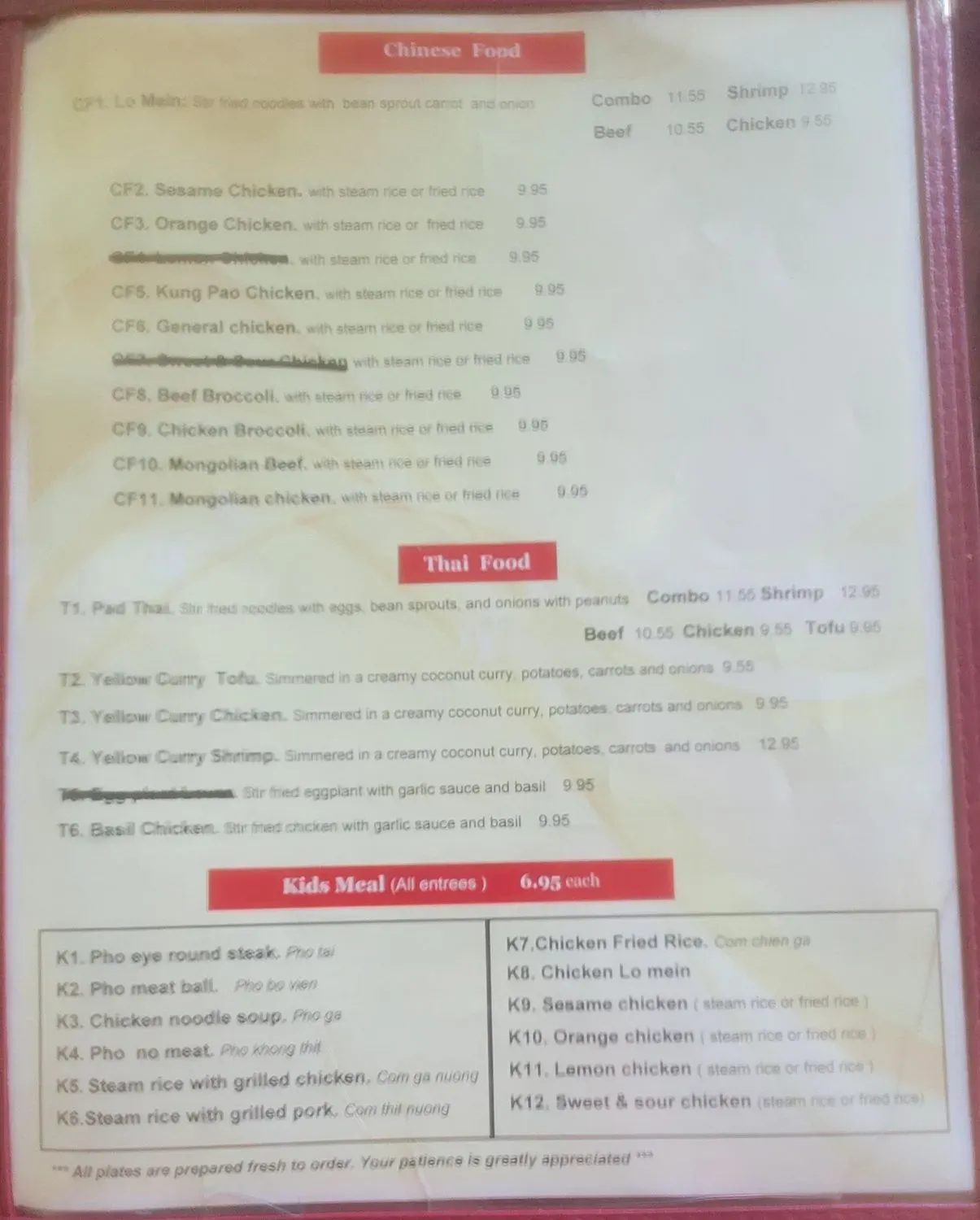 Menu 6