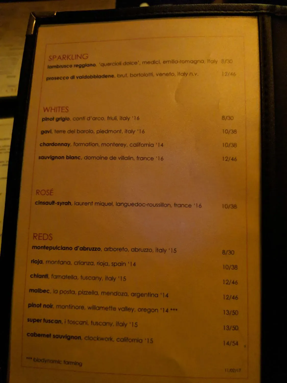 Menu 4